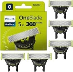 Lot de5 lames Philips OneBlade Original 360 à 34,99€