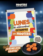 5 Alitas Gratis por Intercambiar Figuritas Repetidas | Hooters