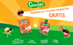 Probeer 2 knijpfruit & snack van Goodies gratis dmv cashback