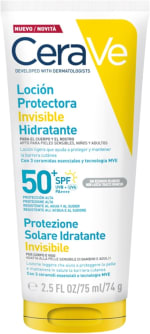 CeraVe Loción Protectora Invisible Hidratante SPF 50+ (75 ml) por 7,93€