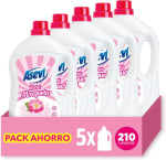 Asevi Detergente Líquido Rosa Mosqueta (Pack 5, 2.1 L) por 14,03€ en Amazon