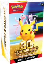 Pokémon TCG: 30th Celebration Booster Bundle (6 Booster Packs) for £23.94 at Amazon