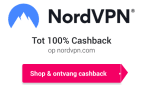 100% cashback bij NordVPN