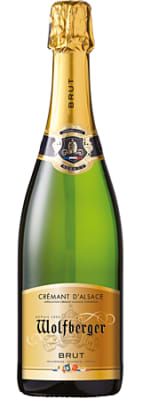 Crémant d'Alsace AOP Wolfberger - Brut - 75 cl à 6,95€