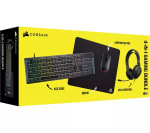 CORSAIR 4 in 1 Gaming Bundle - Corsair HARPOON Mouse + Corsair K55 Keyboard + Corsai