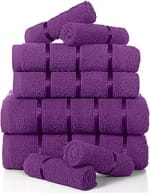 GC GAVENO CAVAILIA Luxury 8 Pack Boston Bale Set, Extra Soft 100% Egyptian Cotton,