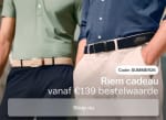 Gratis riem bij besteding vanaf €139 bij Girav