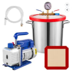 Pompe à vide électrique - VEVOR - 3 CFM - 12L à 88,31€