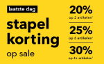 Tot 30% extra stapelkorting op de sale van Scapino