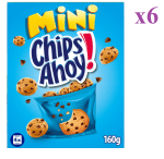6 Paquetes de Galletas mini con pepitas de chocolate Chips Ahoy 160 g. por 6.5€
