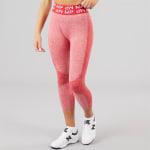 MYPROTEIN Women’s Curve 3/4 Tight Leggings (Red, XS) – £1.99