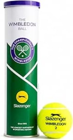 Slazenger Dunlop Wimbledon Tennis Balls 4 Pack £3.99
