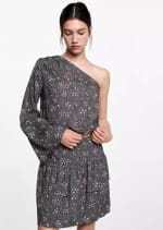 Blusa asimétrica estampada por 2.99€