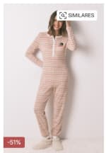 Mono largo textura gofre afelpado cenefas Mafalda por 16.99€