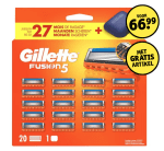 Gillette Fusion5 Scheermesjes met Travelcase en gratis airfryer