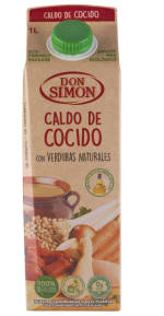 DON SIMON Caldo de cocido con verduras naturales 1 l. por 1€