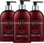 Baylis & Harding Black pepper and ginseng 3 pack of luxury hand wash