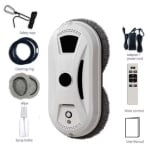 Robot aspirador ultrafino para limpieza de ventanas por solo 29.26€