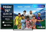 TV QLED 75" Haier S80G Series H75S80GUX, QLED 4K + 100€ reembolso por 509.15€
