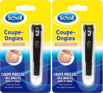 Scholl Coupe-Ongles (lot de 2) pour 8€ chez Amazon