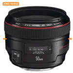 Canon EF 50mm F/1.2 L USM voor €1.199 bij Kamera express