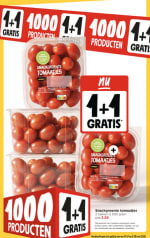 1000 producten 1+1 gratis bij de Jumbo