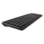 V7 CKW350UK Wireless Keyboard & Mouse Combo – Low-Profile Quiet Keys + 1600 DPI Mouse