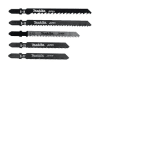 Makita A-86898 — set 5 lames pour scie sauteuse à 3,48€ chez Amazon