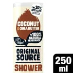 3x Original Source Shower Gel 250ml: Mint & Tea Tree / Apple / Coconut Shea Butter