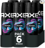 Pack 6 desodorantes Axe Hombre Bodyspray Marine 150 ml por 11.28€