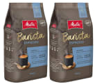 Lot de 2 Paquets de Café en Grains Melitta Barista Classic Espresso à 28,72€