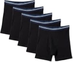 Pack 5 boxers Amazon Essentials Hombre Algodón Transpirable por 12.60€