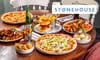 Stonehouse Pizza & Carvery 2 Courses 2 Adults £24.24/ 2A & 1 Child £29.09/ 2A & 2 Chi