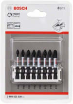 Bosch 8x PRO Impact schroefbitset 55 mm voor €10,99 bij Amazon