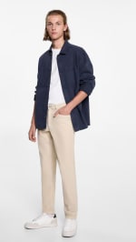 Pantalón slim fit de pana por 8.99€