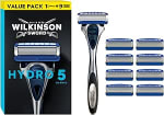 Wilkinson Sword Hydro 5 Razor Kit 1 Handle + 9 Refills Prime Deal £8.88