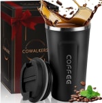 Taza de Café Térmica de Acero Inoxidable 304 (510 ml) por $89 en Amazon