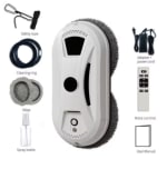 Robot aspirador ultrafino para limpieza de ventanas por 29.76€