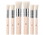 Lot de 6 pinceaux à pochoir à 13,40€