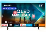 QLED Smart Tv 55" UHD 4K Pud8250 Ambilight Philips