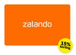 15% korting op een Zalando cadeaukaart bij de AH