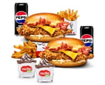 KFC K201 2 menús Sobrada + 2 mini sundaes por 12.50€