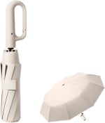 Paraguas automático plegable NEWKIBOU por $141.55 en Amazon