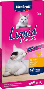 Vitakraft Liquid Snack gatos 2 paquetes por 2.95€