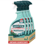 2 Pack 750 ml SANYTOL limpiador desinfectante multiusos perfume eucaliptus