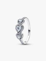Bague Trilogie Cœur Halo au prix de 26,70€