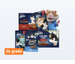 Alle Felix maaltijdzakjes, droogvoer en snacks 1+1 gratis bij Albert Heijn