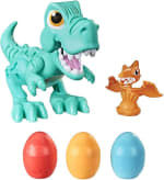 Play-Doh Juguete Rex el Dino glotón con Sonidos de Dinosaurio y 3 Huevos por 4.49€