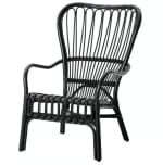 IKEA STORSELE Sillón Ratán Negro por 99,00€