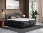 Ensemble complet boxspring tête de lit capitonnée à 1.449,99€